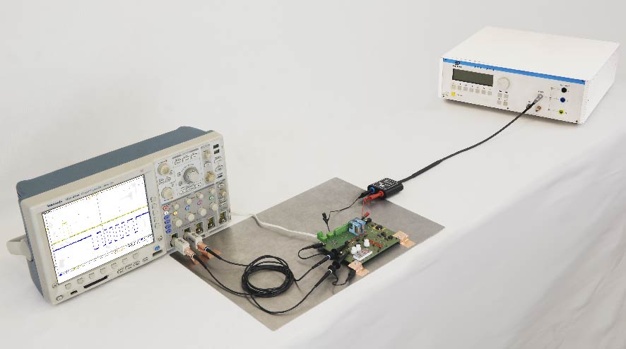 Measurement set-up with PT4